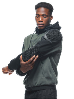 Bluza motocyklowa Dainese Daemon-X Safety zielono-czarna