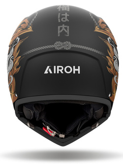 Kask modułowy Airoh J110 Oni czano-biało-brązowy