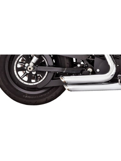 Pełny układ wydechowy Vance & Hines Shortshots Staggered do wybranych modeli Harleya Davidsona Chromowany
