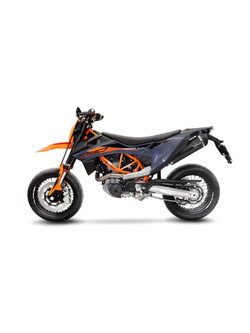 Pełny układ wydechowy LeoVince Nero [Stainless Steel, bez katalizatora] do KTM 690 Enduro R / 690 SMC R [19-]