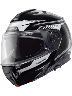 Kask szczękowy Schuberth C5 Velocity czarno-szary