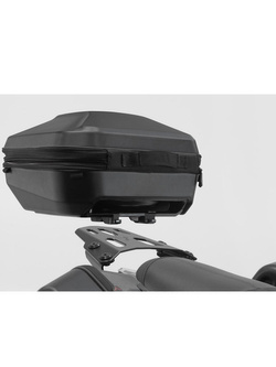 Zestaw: kufer centralny plastikowy Urban ABS + stelaż SW-MOTECH Yamaha MT-09 (24-) [pojemność 16-29 L]