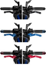 Zestaw regulowanych klamek superkrótkich PUIG do BMW G310 R (21-22)