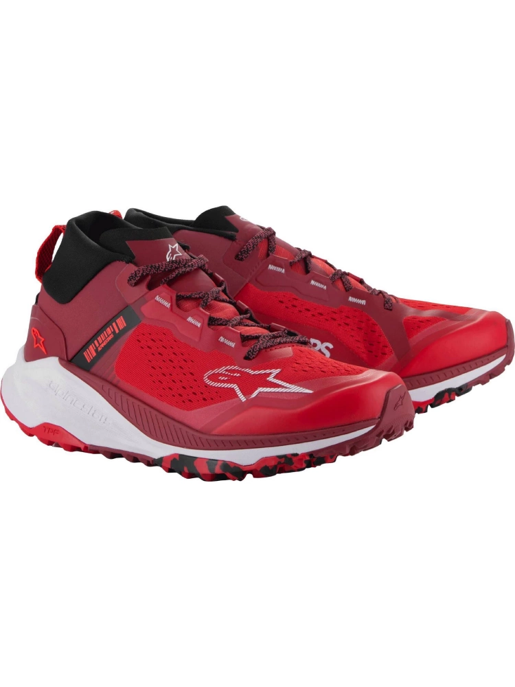 Buty motocyklowe Alpinestars Meta XR V2 biało-czerwone