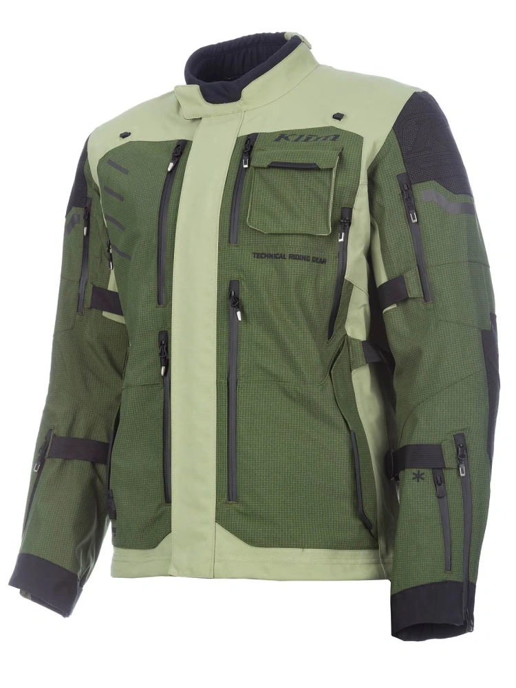 Kurtka motocyklowa tekstylna Klim Badlands Pro A3 zielona