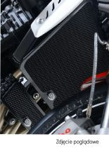 Osłona chłodnicy R&G Triumph Speed Triple S/R (16-18)/ RS (18-20) aluminiowa, szara