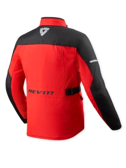Kurtka motocyklowa tekstylna REV’IT! Convergent H2O czerwono-czarna