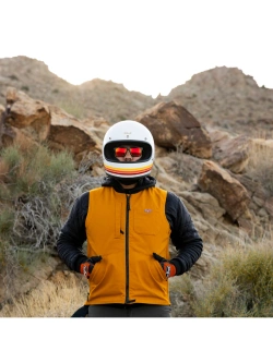 Kask integralny Biltwell Gringo Sunset Spectrum biały