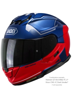 Kask integralny Shoei GT-Air 3 Mike TC-2 niebiesko-czerwony