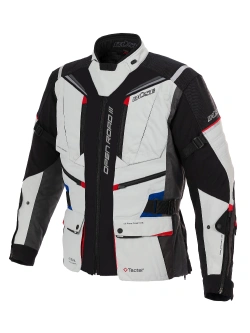 Kurtka motocyklowa damska tekstylna Buse Open Road III szaro-czarna