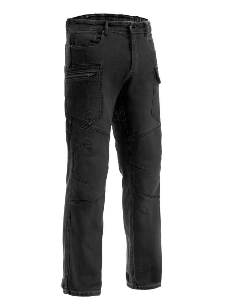 Jeansy motocyklowe Broger Bronx czarne