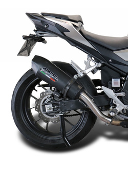 Tłumik G.P.R GPE Ann. Black Titanium [Slip-On, Titanium] - Honda CB 500 X [13-15]