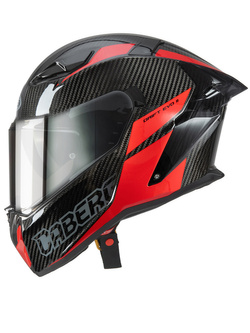 Kask integralny Caberg Drift Evo II Carbon Nova czarno-czerwony
