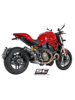 Tłumik SC-Project CR-T Carbon / Titanium (Slip on) - Ducati Monster 1200 / S [14-16]