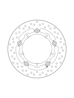 Tarcza Hamulcowa Brembo Serie Oro Floating Prime Line Yamaha T-Max 530 (12-)/ 560 (20-)/ Tech Max (20-) [śr. 267 mm]