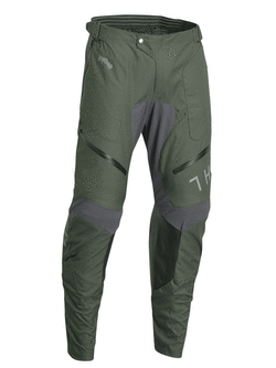 Spodnie cross Thor Terrain In-the-Boot zielono-szare