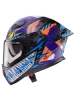 matt black/ orange fluo/ blue/ purple