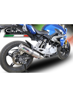 Pełny układ wydechowy G.P.R M3 Inox - BMW G 310 R E4 [17-20]