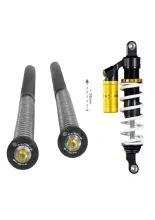 Zestaw: Amortyzator motocyklowy podwyższający wysokość motocykla Touratech Extreme2 + kartridże BMW F 900 GS (24-) [+20 mm]