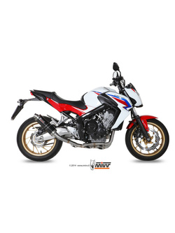Pełny układ wydechowy (GP) MIVV do Honda CB 650 F (14-18) carbon