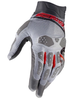 Rękawice cross Leatt X-Flow Short Mist szaro-czerwone