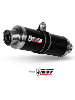 Tłumiki motocyklowe Slip-On (GP) MIVV do Yamaha TDM 900 (02-14) carbon