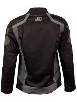 Kurtka motocyklowa tekstylna Klim Induction czarno-szara