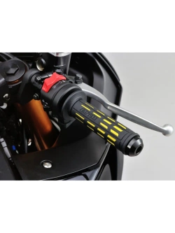 Manetki Daytona Products GrippyGrip GGD-Tapered-SP do kierownic o średnicy 22,2 [mm] czarno-żółte