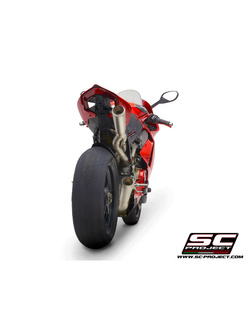 Pełny układ wydechowy SC Project 4-2, S1-GP Titanium - Ducati Panigale V4 / V4 S [19-20]
