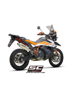 Tłumik SC-Project Rally Raid Titanium (Slip on) - KTM 790 Adventure [19-20]
