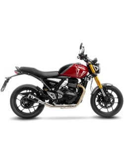 Tłumik motocyklowy LeoVince LV-10 Speed 400/ Scrambler 400X (24-) stalowy, czarny [bez homologacji]
