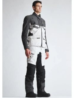 Kurtka motocyklowa tekstylna Modeka Atlaz czarno-popielata