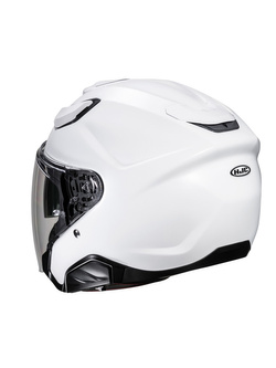Kask otwarty HJC F31 Solid biały