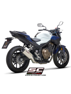 Tłumik motocyklowy SC-Project SC1-M Honda CBR 500 R (21-23) tytan