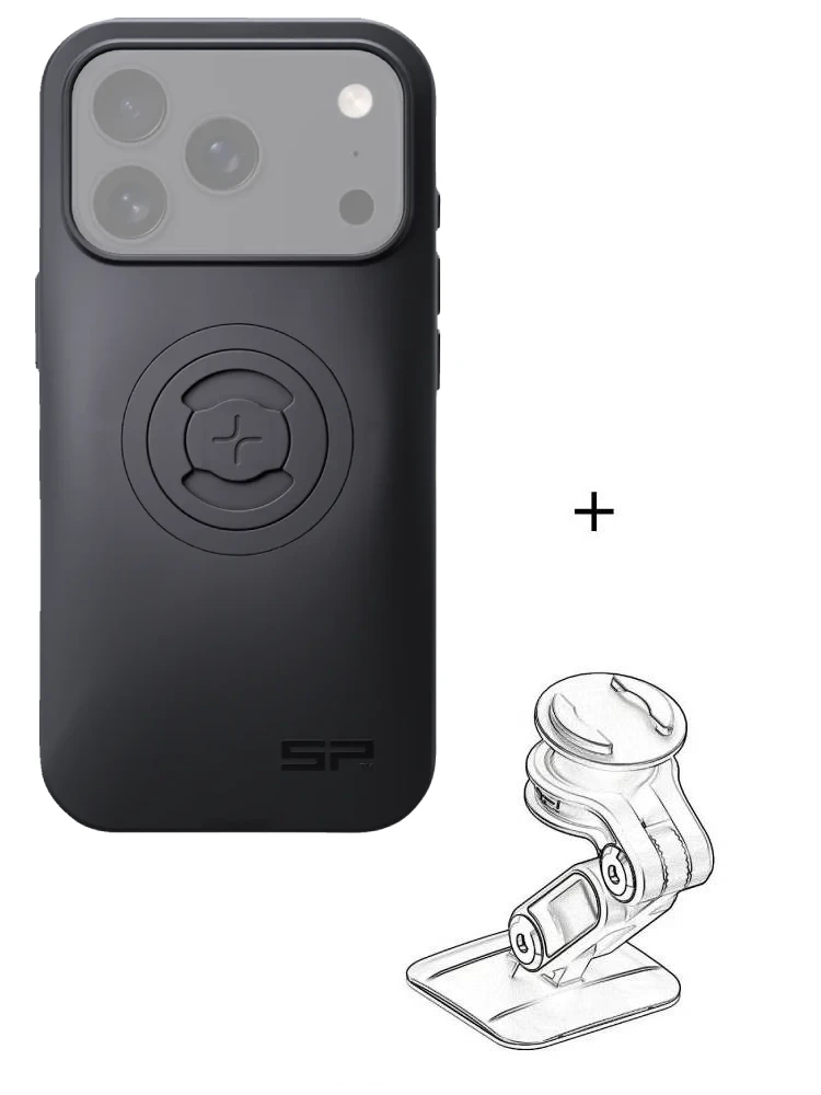 Zestaw do samochodu: etui na telefon iPhone 17 Pro + mocowanie SP Connect
