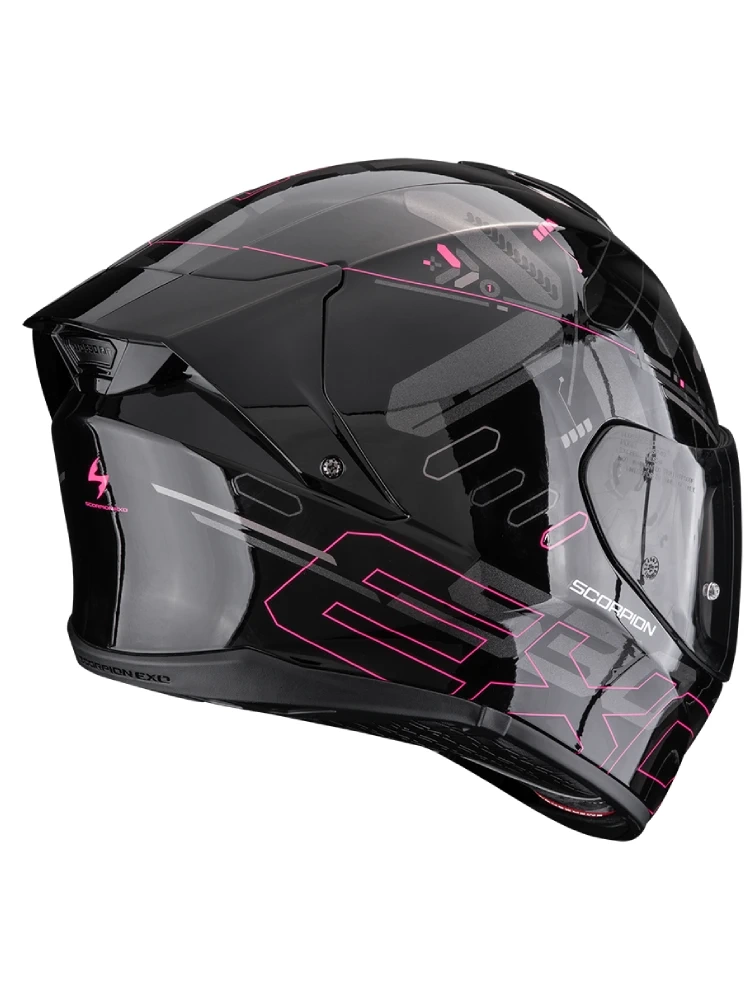 Kask integralny Scorpion EXO-530 AIR Fond czarno-różowy