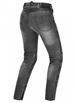 Jeansy motocyklowe damskie Shima Zenith szare