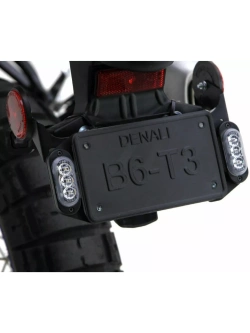 Kierunkowskazy tylne Denali Led T3 z mocowaniem do tablicy rejestracyjnej