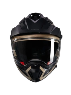 Kask modułowy Nolan N70-2 X 06 Classico Nobile czarno-zielony