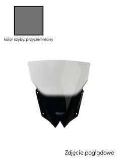 Szyba motocyklowa MRA Oryginalny kształt "O" Yamaha YZF R 6 (08-16) przyciemniana