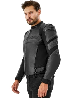 Kurtka motocyklowa skórzana Shima Bandit 2.0 czarna