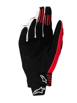 Rękawice cross Alpinestars MX Techstar czarno-czerwone