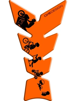 Tankpad Uniwersalny Onedesign Moon pomarańczowy matowy