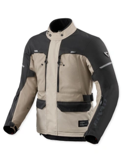 Kurtka motocyklowa tekstylna REV’IT! Outback 5 H2O brązowo-czarna