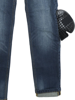 Jeansy motocyklowe damskie Spidi J-Tracker Lady długie ciemnoniebieskie