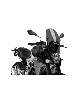 Owiewka motocyklowa turystyczna PUIG BMW F900R (20-) (z oryginalnym wspornikiem) mocno przyciemniana