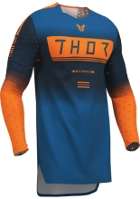 Bluza enduro Thor Sportmode granatowo-pomarańczowa