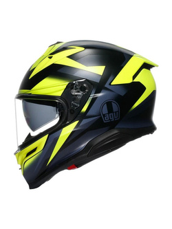 Kask integralny AGV K7 Glimpse czarno-żółty