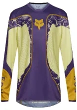 Bluza enduro Fox 180 Image Print fioletowo-żółta