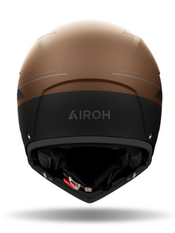 Kask modułowy Airoh J110 Slim brązowy matowy